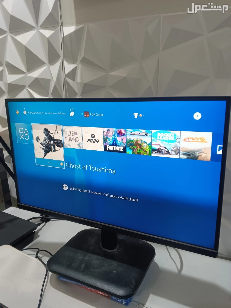 شاشة 21.5 acer بوصه قيمنيق في جدة بسعر 600 ريال سعودي