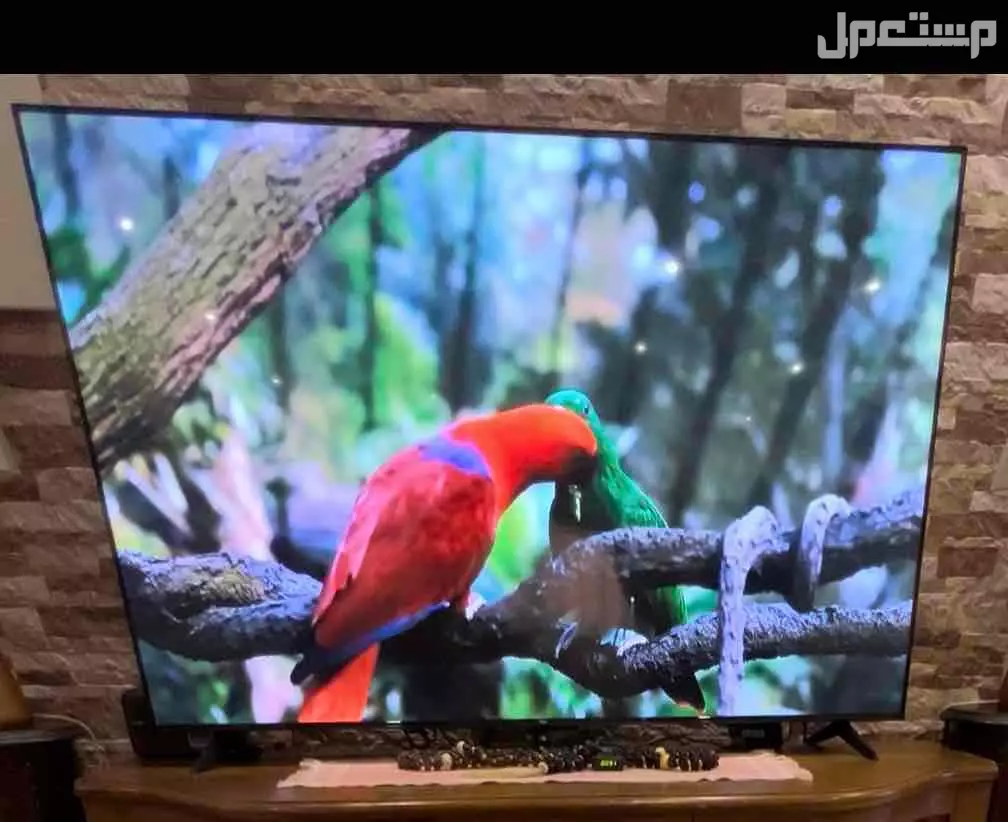 تلفزيون TCL بوصة 65 + جهاز رسيفر وريموت