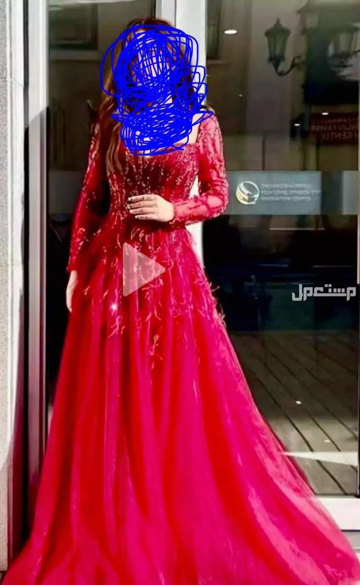فستان سهرة  في الدمام بسعر 500 ريال سعودي