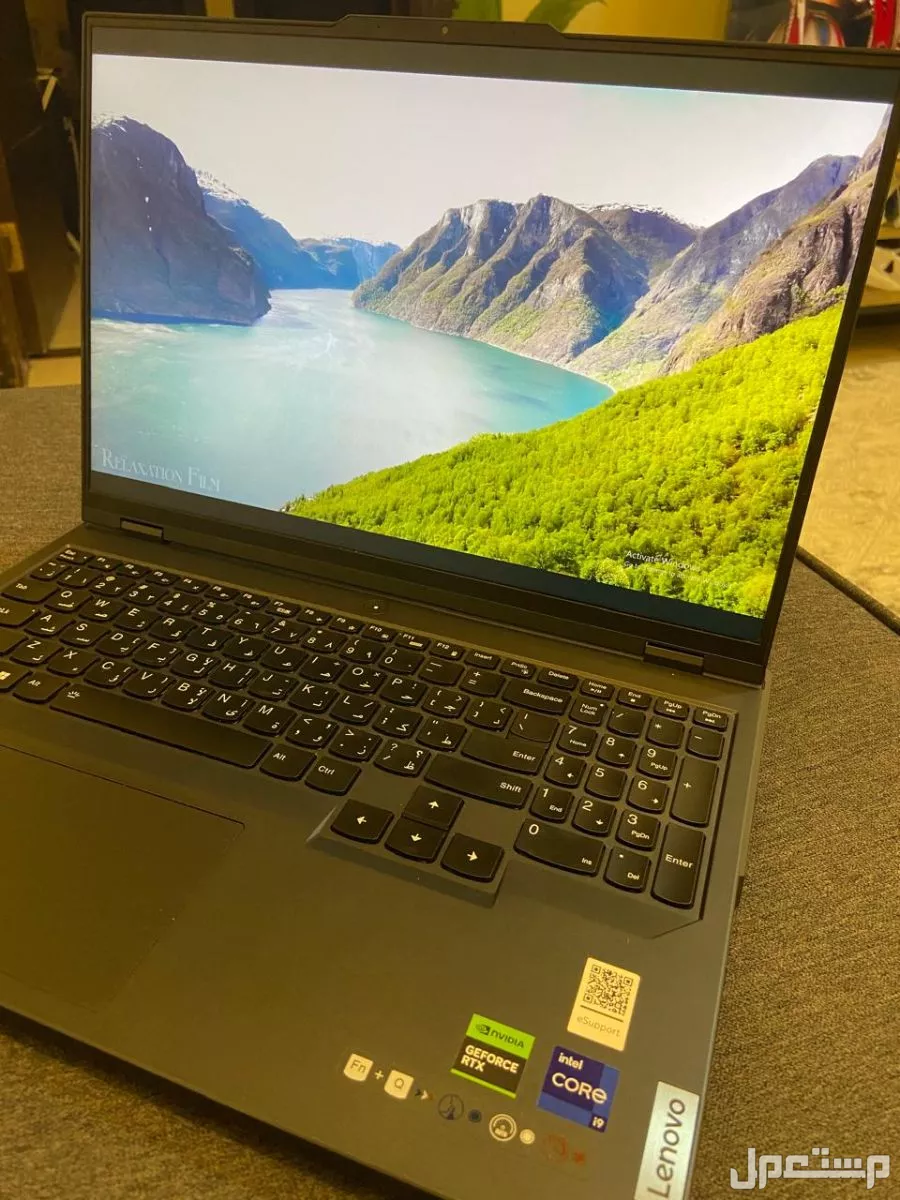 لاب توب العاب لينوفو ليجن 5 برو بمعالج 13th Gen Intel(R) Core(TM) i9-13900HX   2.20 GHz (Lenovo legion 5 pro)