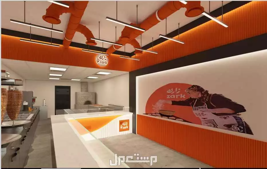 شركة مقاولات تنفيذ المطاعم #ديكور مطاعم