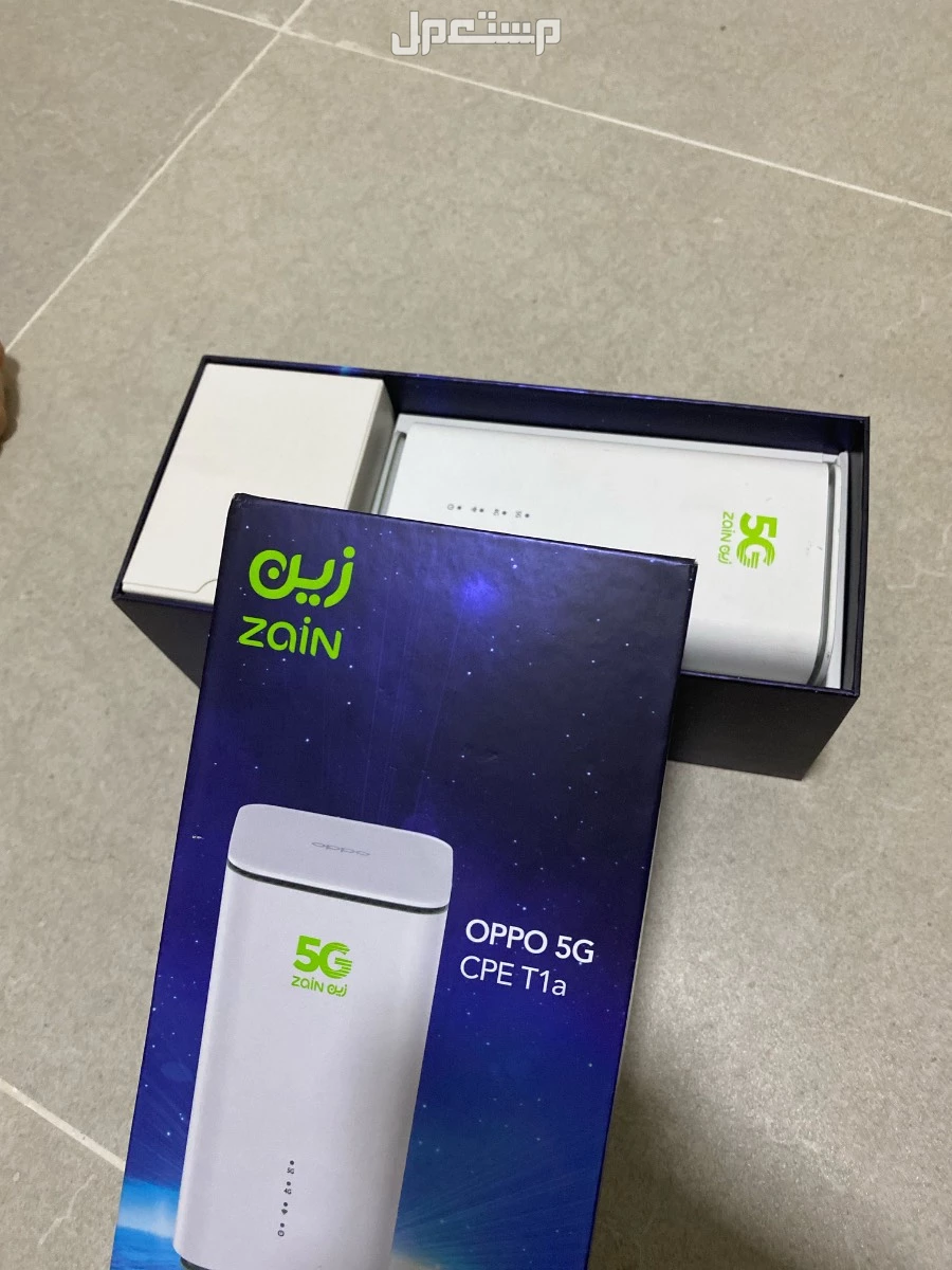 للبيع راوتر 5G للبيع شبه جديد راوتر زين شبكة انترنت من شركة زين