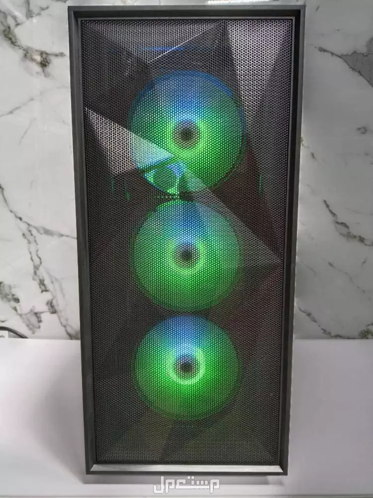 تجميعه بي سي احترافية RTX 3050 معالج i5-12400 جديد مع شاشة قيمينق منحنية 31.5 بوصة +كيبورد + ماوس