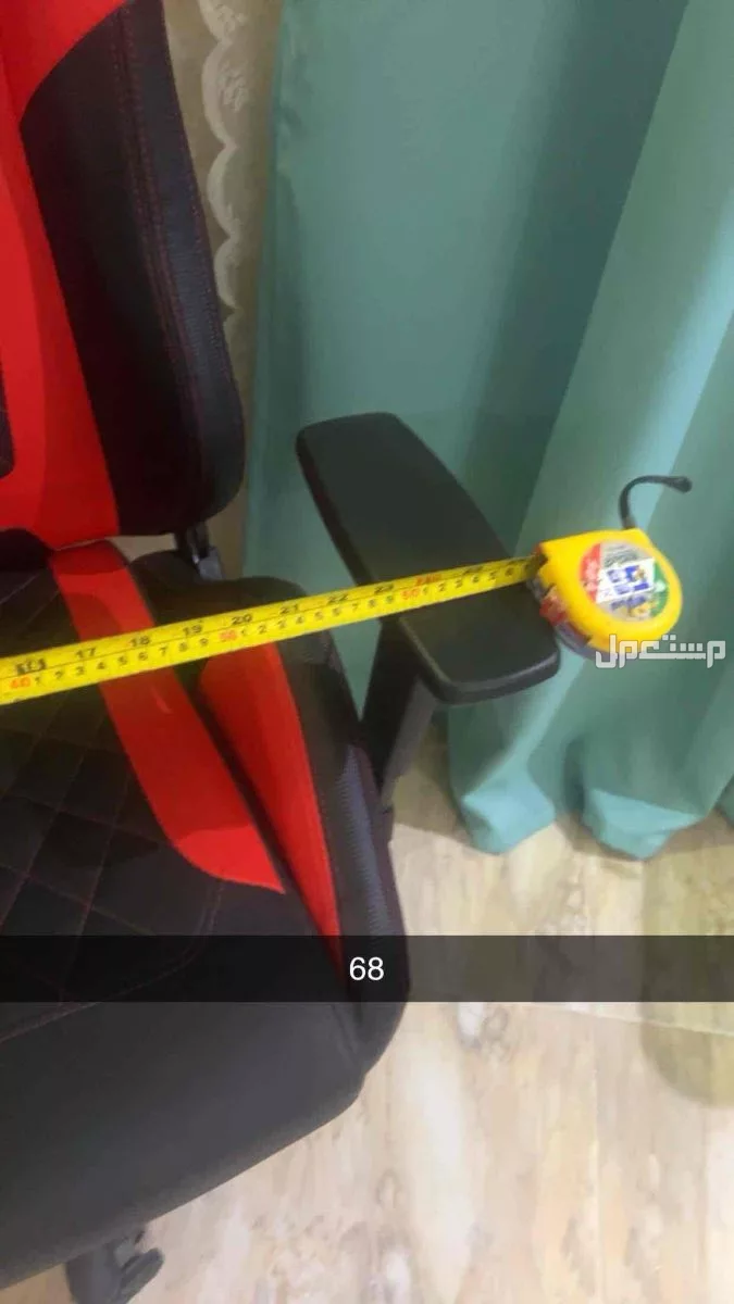 طاولة وكرسي قيمينق قياساتهم موضحه بالصور