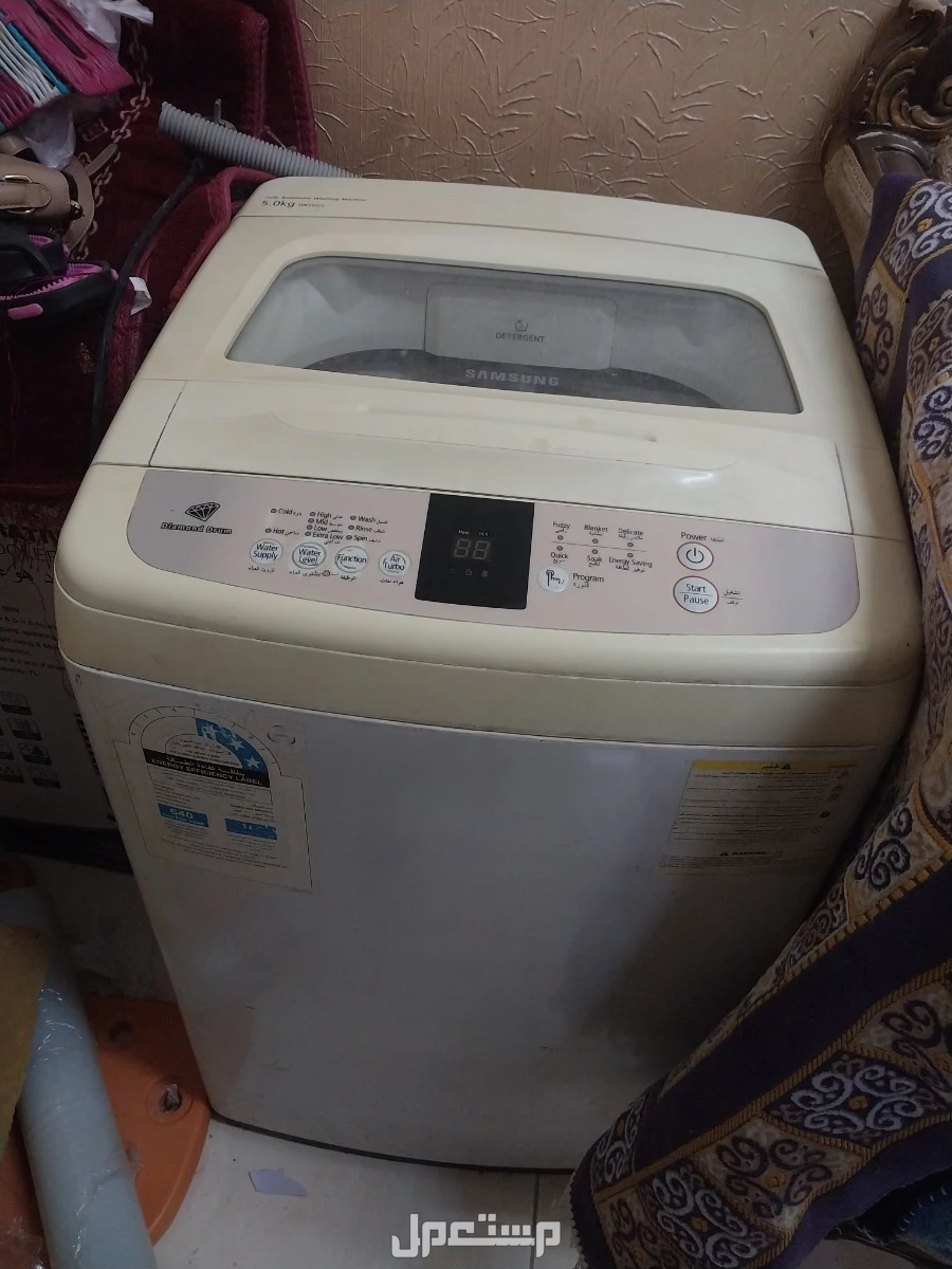 غسالة سامسونج 5 كيلو في الرياض بسعر 450 ريال سعودي