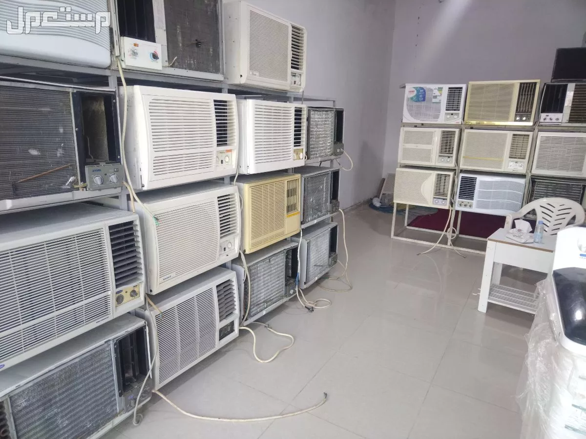 مكيفات شباك مستعمل نظيف الضمان مع التوصيل مع التوصيل والتركيب