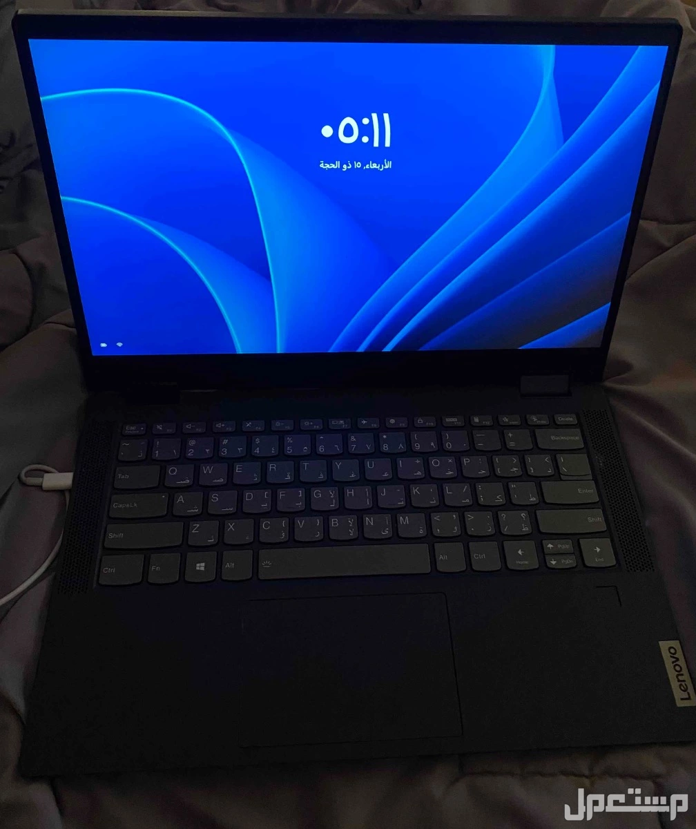لابتوب لينيفو كيبورد ولمس اصدار ( windows 11 ) 2 in 1 ماركة لينوفو في الرياض بسعر 2600 ريال سعودي