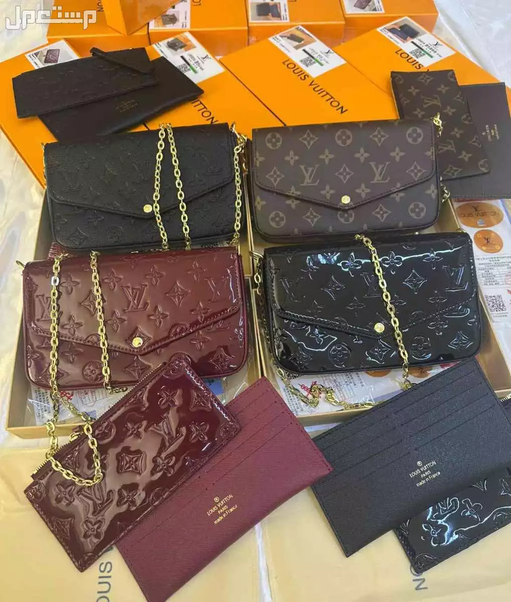 شنط ماركة لويس فيتون ماستر كوالتي مع البكس