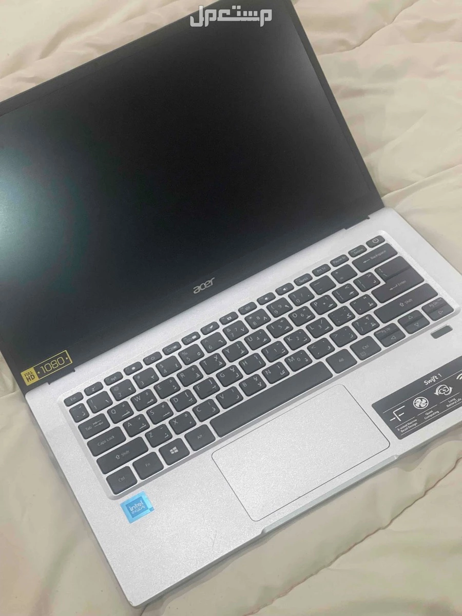 للبيع جهاز لابتوب acer شبه جديد
