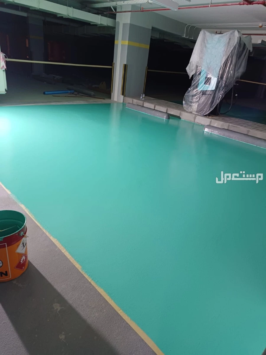 مقاول إيبوكسي ارضيات معلم ايبوكسي ايبوكسي مواقف سيارات كهربائي