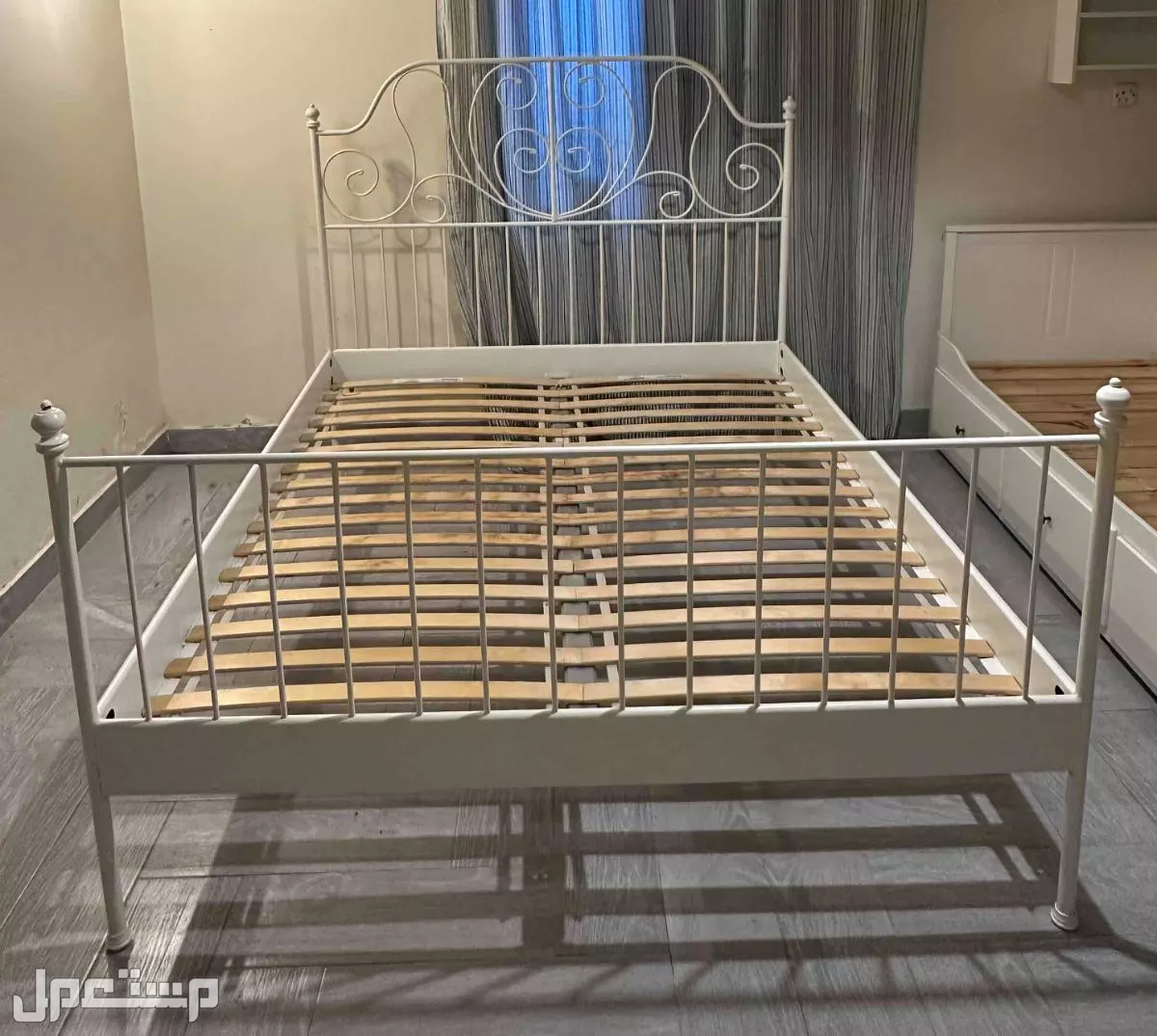 2سرير و2دولاب ايكيا ابيض الاجمالي 1600