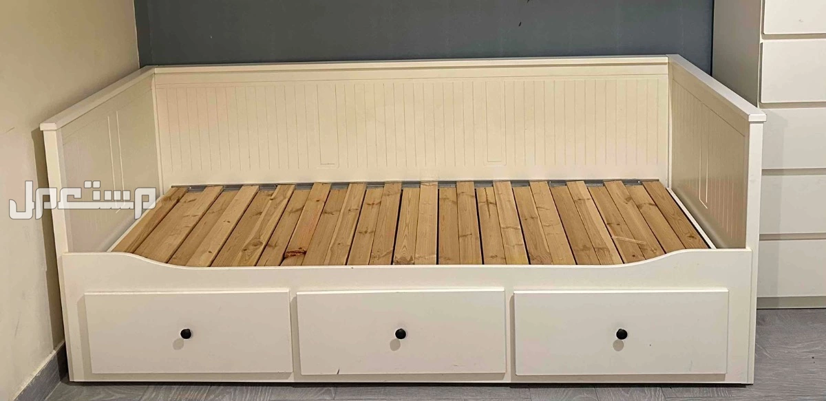 2سرير و2دولاب ايكيا ابيض الاجمالي 1600