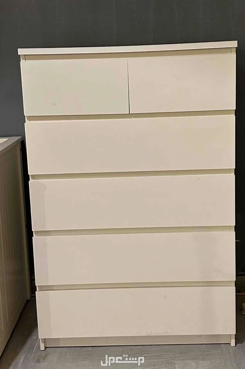2سرير و2دولاب ايكيا ابيض الاجمالي 1600