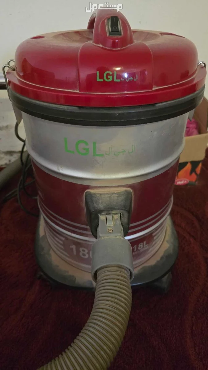 اغراض استراحة  في بريدة ( مكيف ثلاجة تلفزيون مكنسة اسطوانة غاز ) مكنسة LG