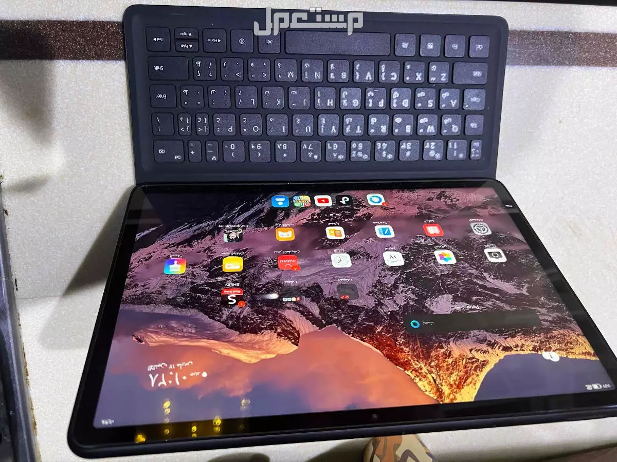 جهاز MatePad مقاس 11.5 بوصة، رمادي فلكي، ذاكرة وصول عشوائي 8 جيجابايت، 128 جيجابايت رمادي فلكي، واي فاي - إصدار الشرق الأوسط، لوحة مفاتيح