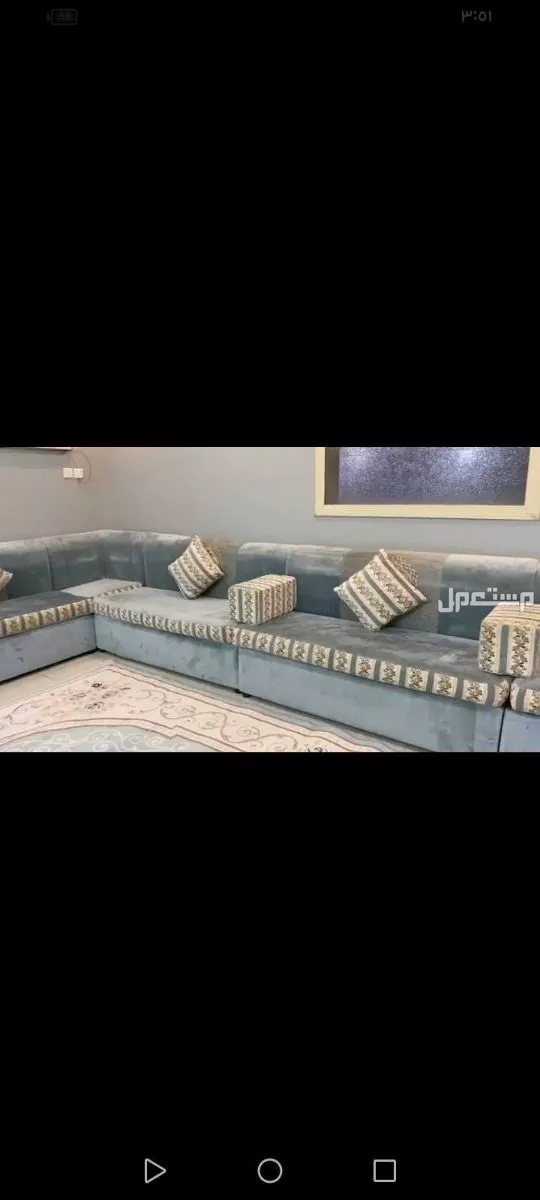 كنب وقطيفه للبيع في  في جدة بسعر 900 ريال سعودي كنب للبيع بسعر 800 ريال في جدة