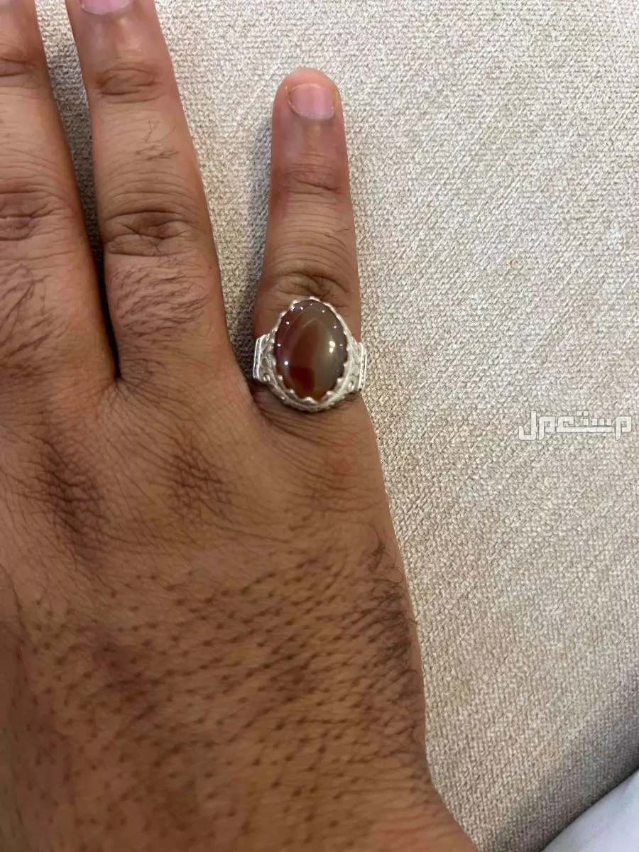 خواتم عقيق يماني فضه ثقيله في تبوك السعر جمله 380 والصامل م نختلف معه