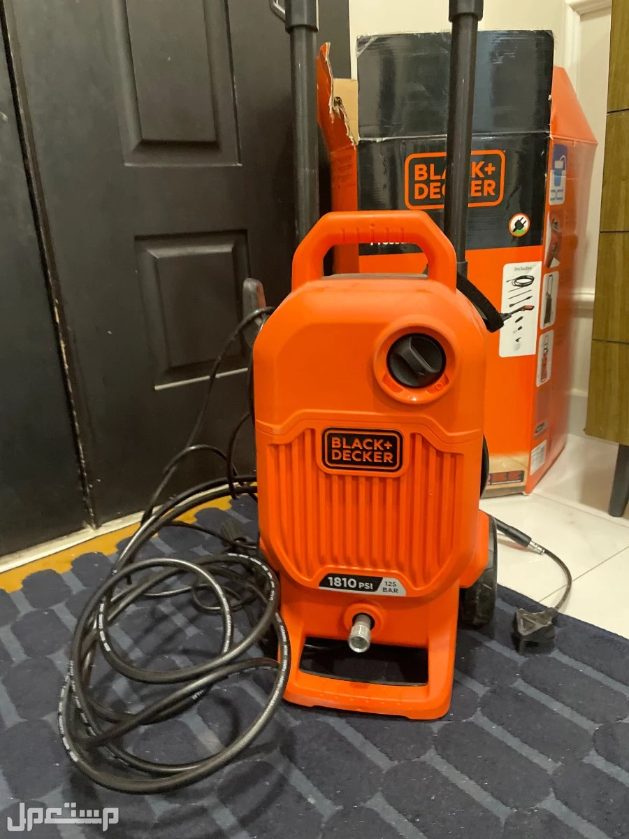 مضخة غسيل السيارات والبيوت BLACK DECKERوقابل بتفاوض