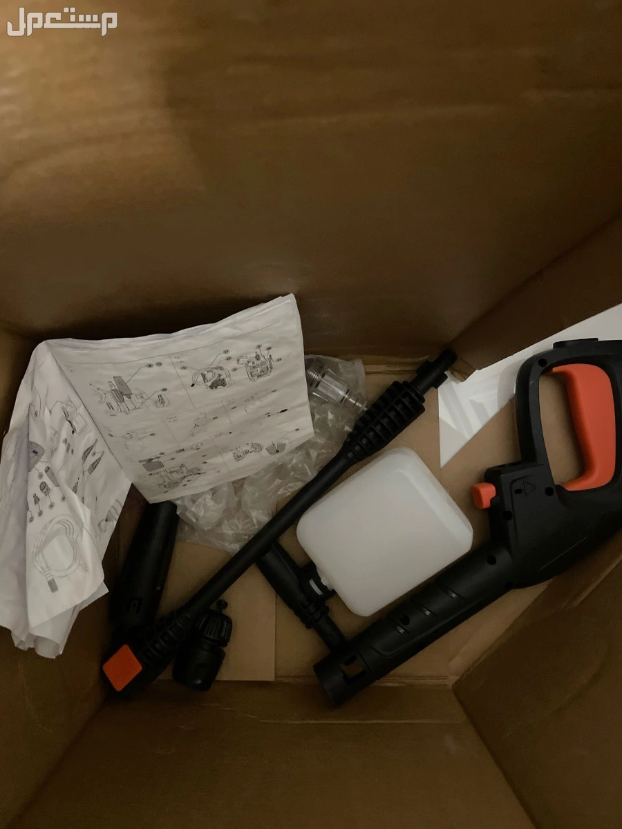 مضخة غسيل السيارات والبيوت BLACK DECKERوقابل بتفاوض