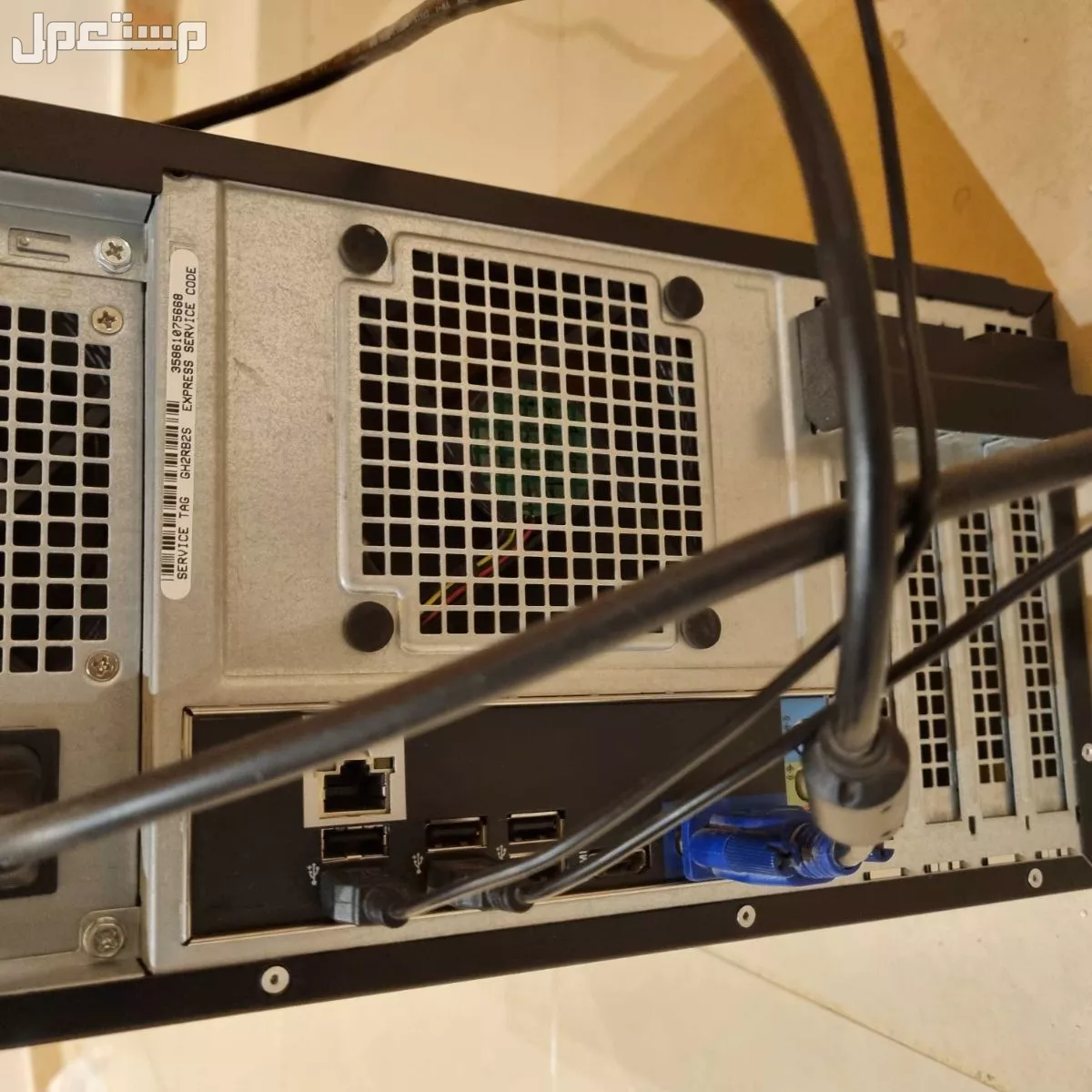 كمبيوتر Dell ، ديل مكتبي شبه جديد استعمال محدود