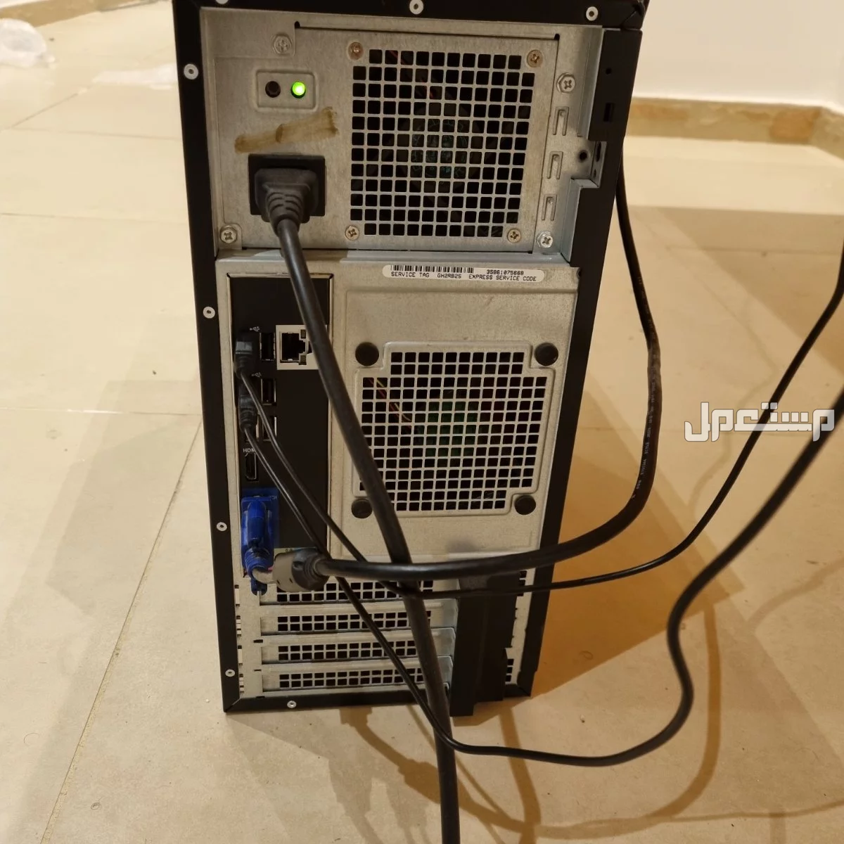 كمبيوتر Dell ، ديل مكتبي شبه جديد استعمال محدود