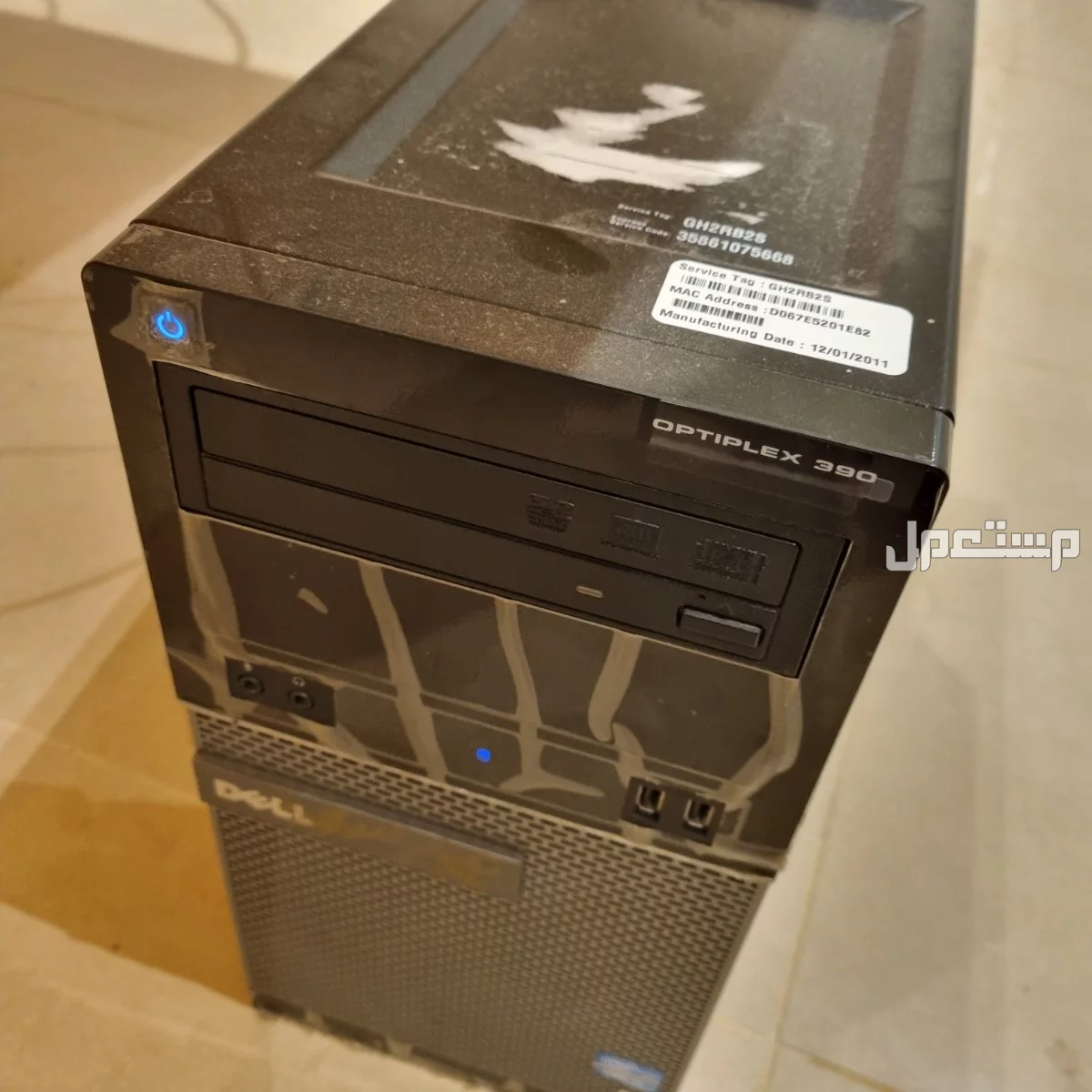 كمبيوتر Dell ، ديل مكتبي شبه جديد استعمال محدود