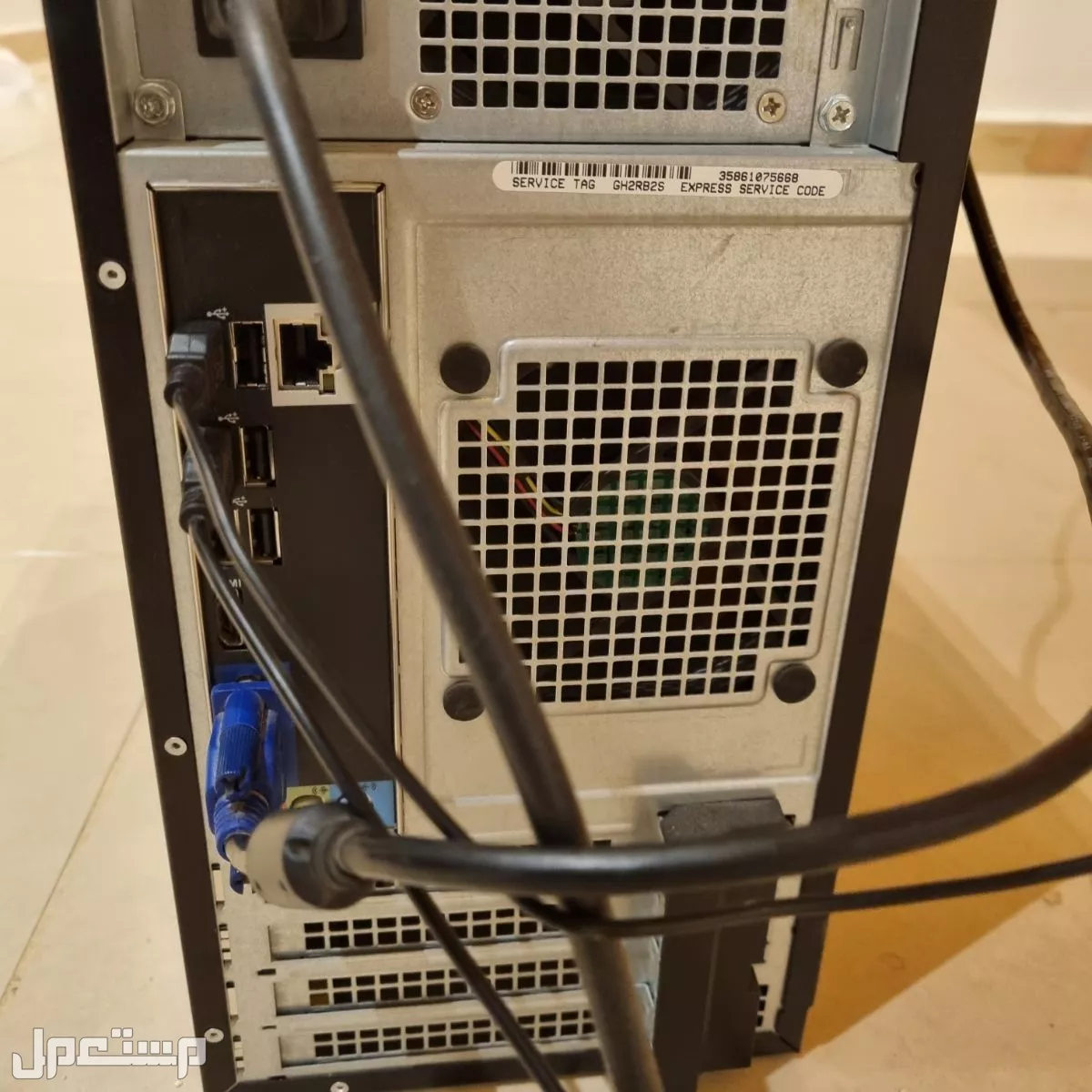 كمبيوتر Dell ، ديل مكتبي شبه جديد استعمال محدود