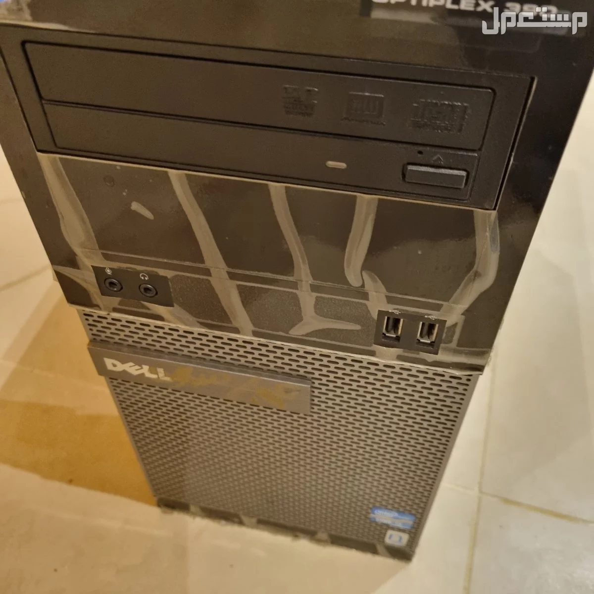 كمبيوتر Dell ، ديل مكتبي شبه جديد استعمال محدود