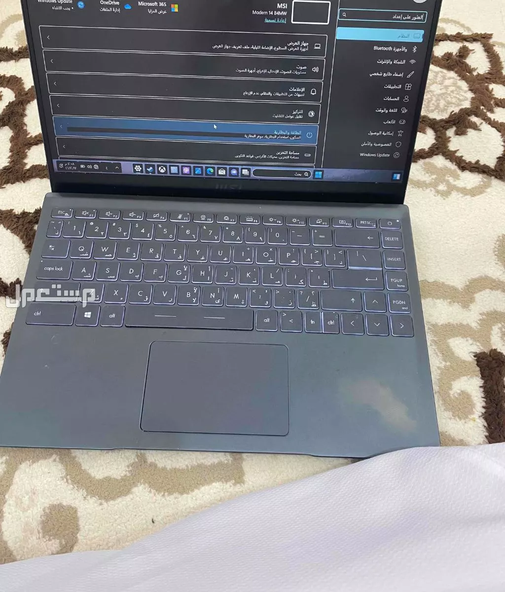 بيع لابتوب mai نظيف ومخزن  ﷼1400 مستعجل