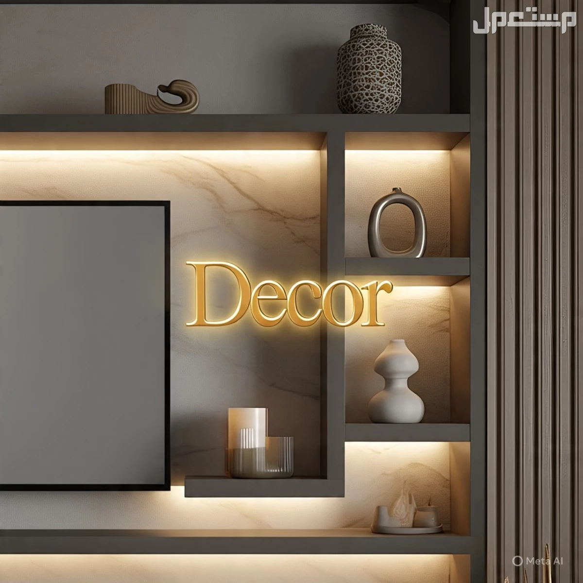 تصميم وتنفيذ جميع انواع الديكورات المنزليه في الرياض
