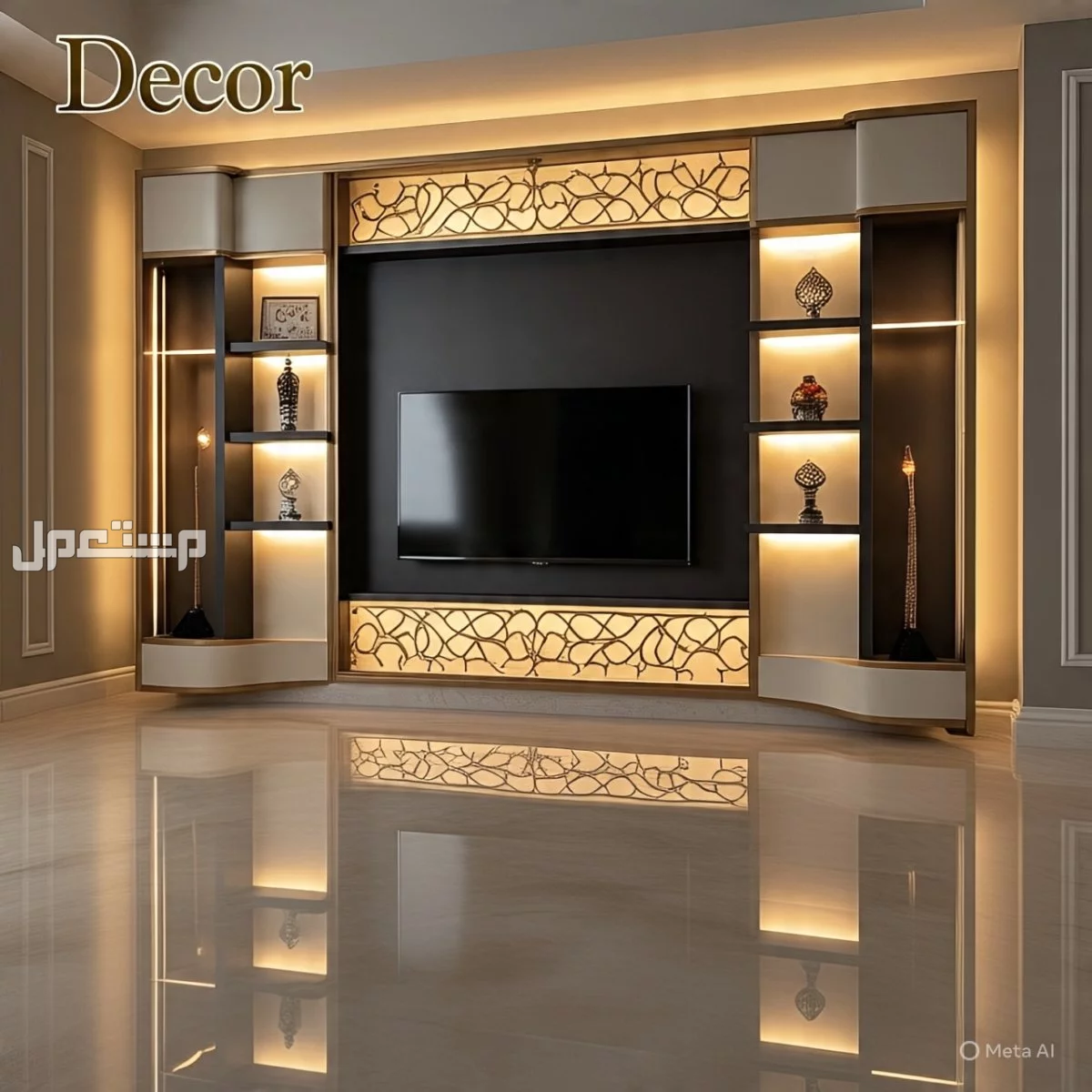 تصميم وتنفيذ جميع انواع الديكورات المنزليه في الرياض