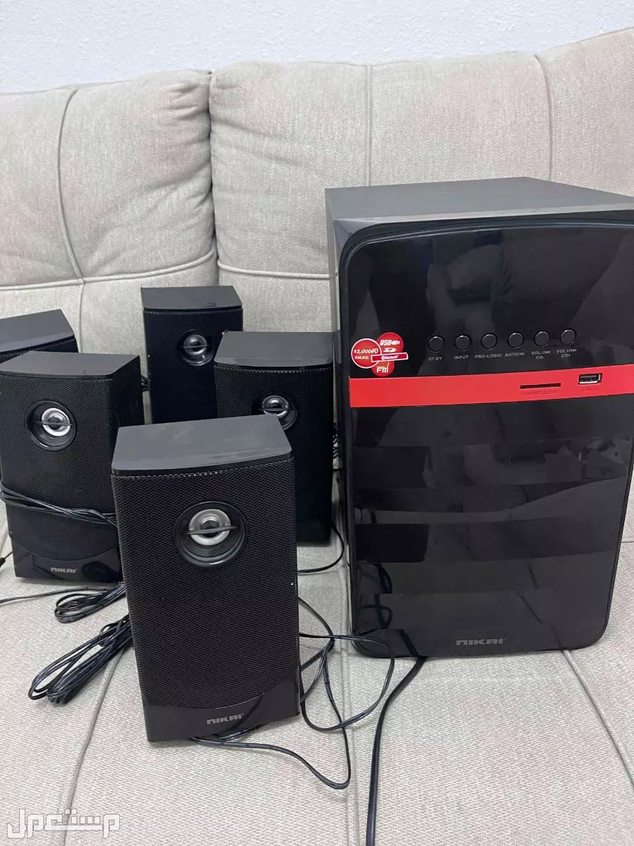 سماعات شبه جديده نيكاي 12000 واط