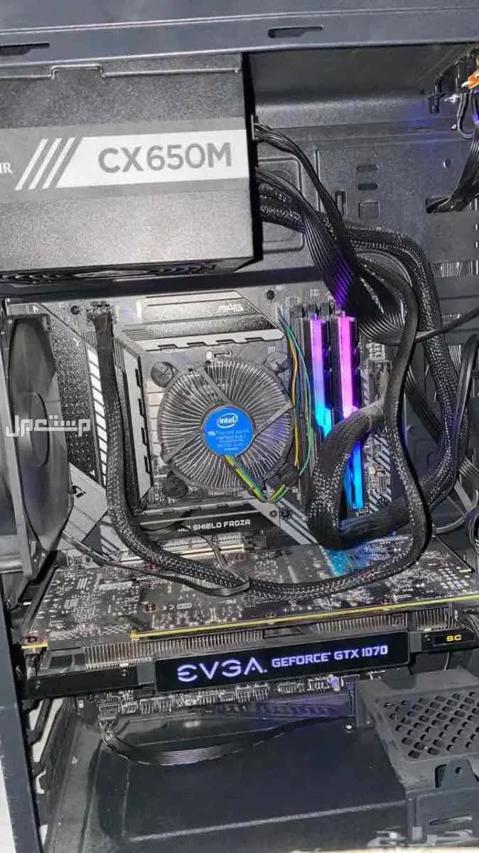بيسي pc قيمنق كرت مروحتين 1070