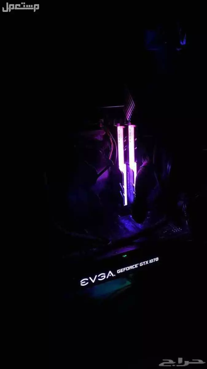 بيسي pc قيمنق كرت مروحتين 1070