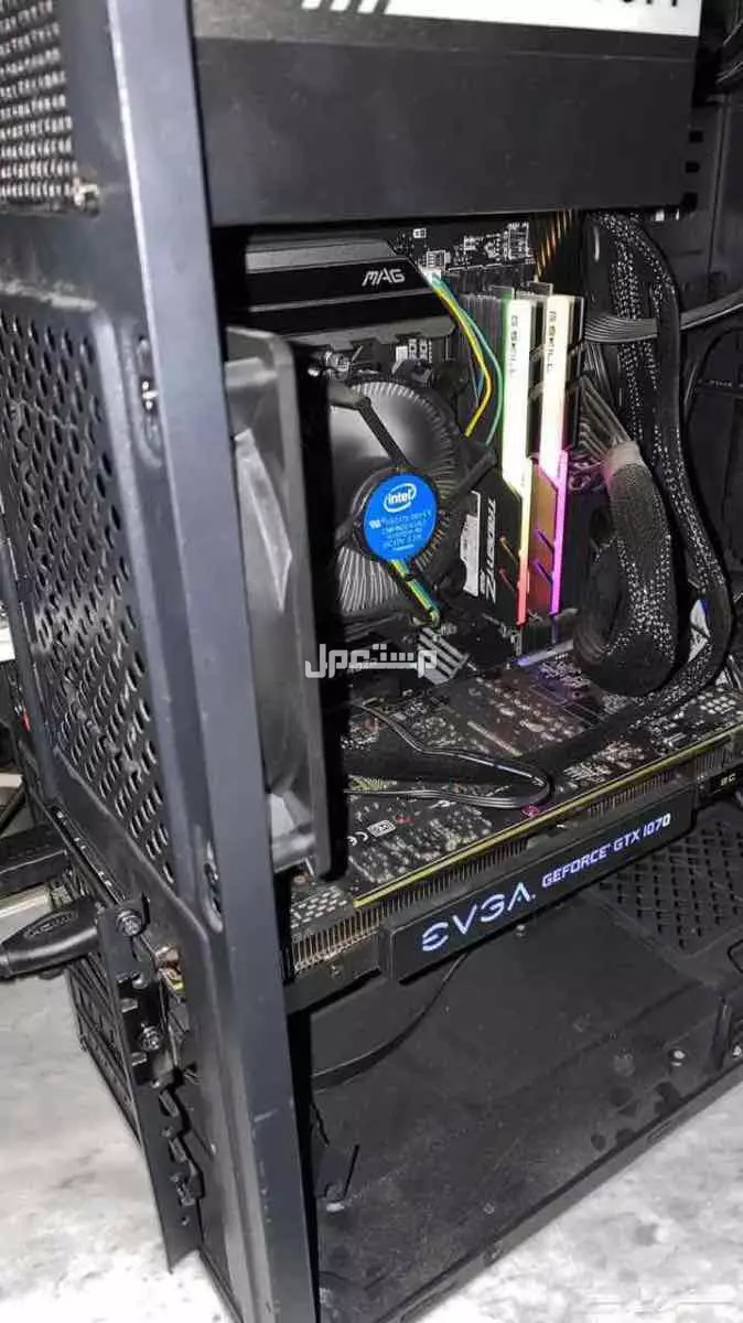 بيسي pc قيمنق كرت مروحتين 1070