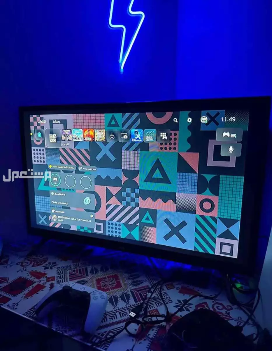 بيع شاشه نظيفه في الرياض بسعر 200 ريال سعودي