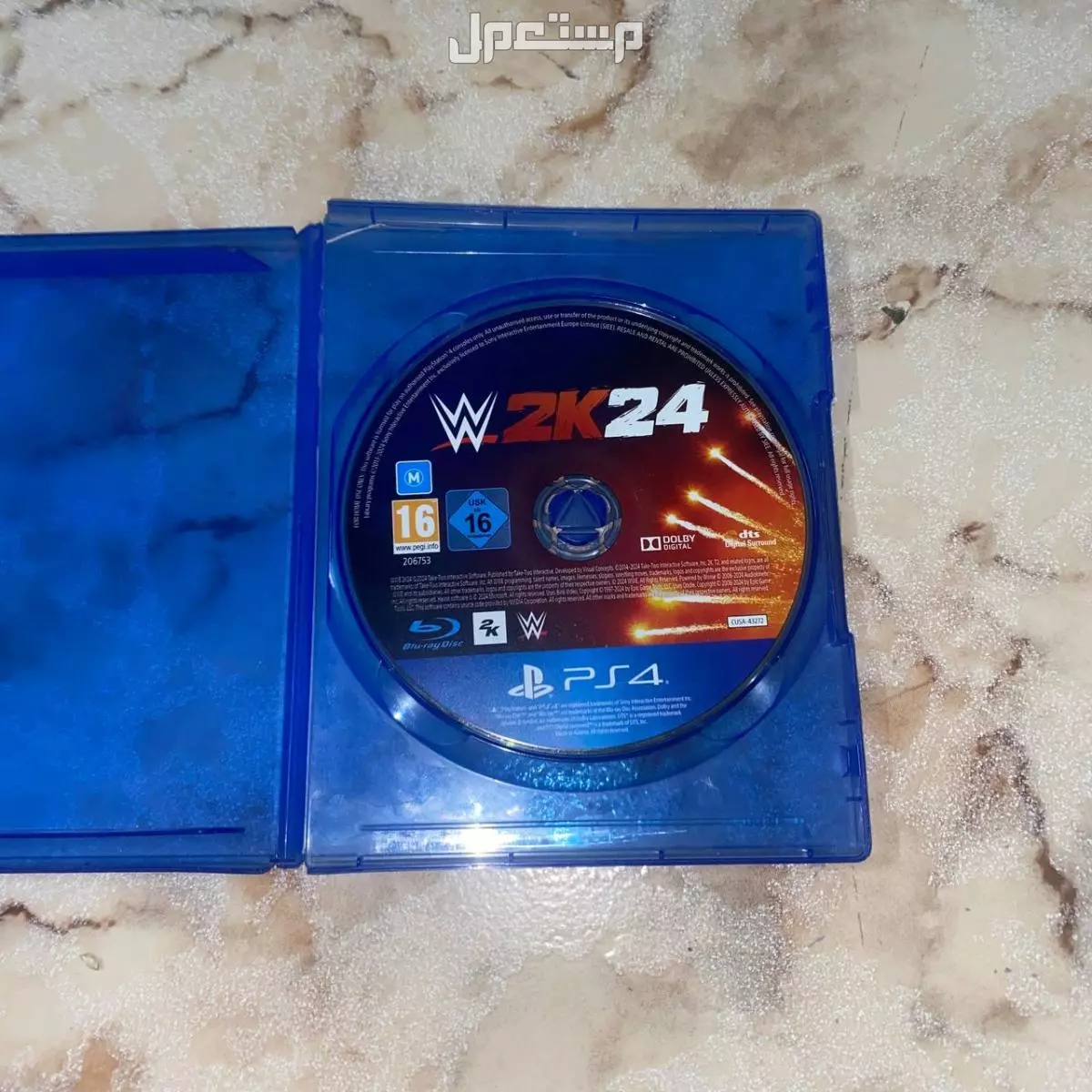 شريط,2k24 شريط مصارعةلسوني 4 في الرياض بسعر 80 ريال سعودي
