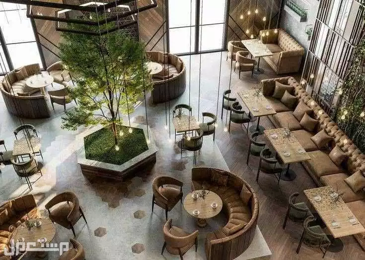 ديكورات وتشطيبات المطاعم والمقاهي تصميم مجاني