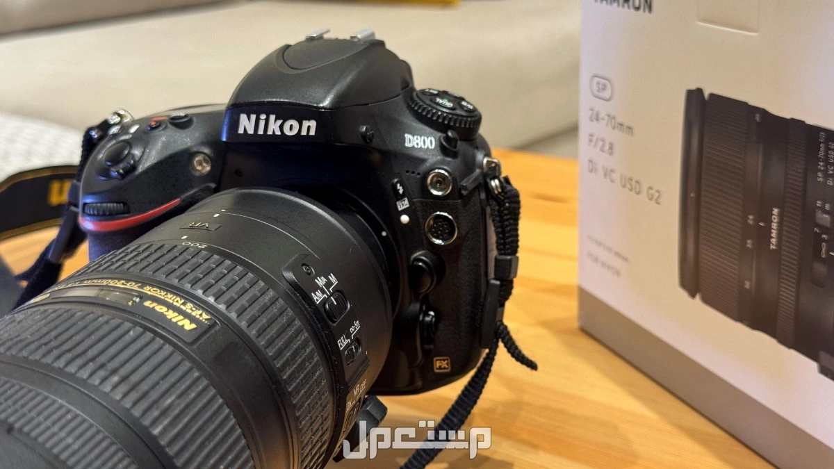 عدة تصوير احترافية كاملة Nikon D800 مع عدسات وفلاش في مكة المكرمة بسعر 7 آلاف ريال سعودي كاميرا Nikon D800
