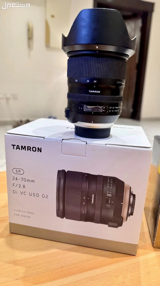 عدة تصوير احترافية كاملة Nikon D800 مع عدسات وفلاش في مكة المكرمة بسعر 7 آلاف ريال سعودي Tamron 24-70mm F/2.8