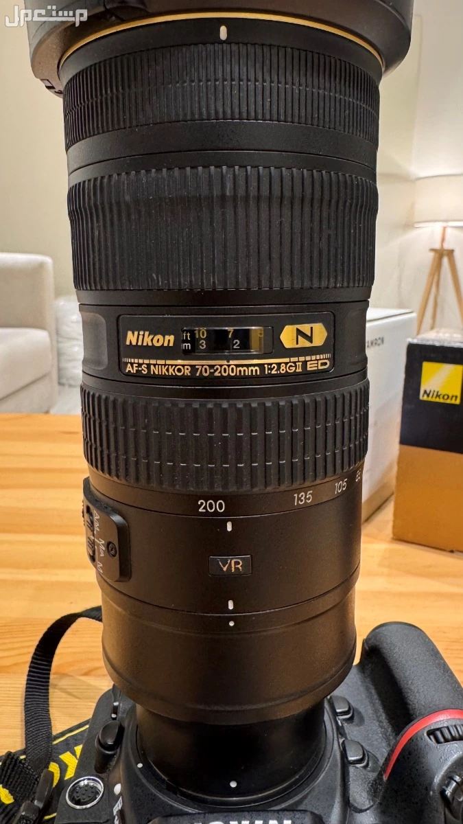 عدة تصوير احترافية كاملة Nikon D800 مع عدسات وفلاش في مكة المكرمة بسعر 7 آلاف ريال سعودي Nikon 70-200 F/2.8 G II VR