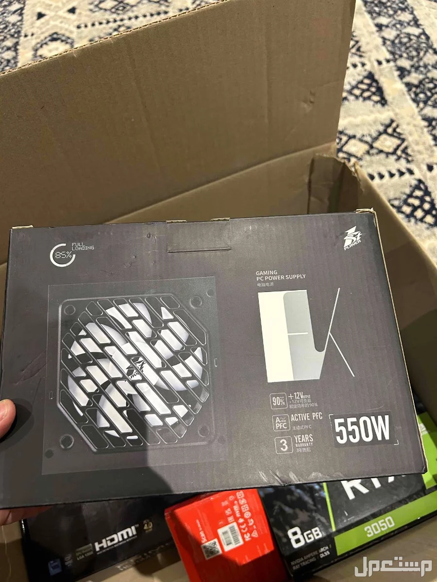PC كرت RTX 3050 السوم2000 والبيع قريب