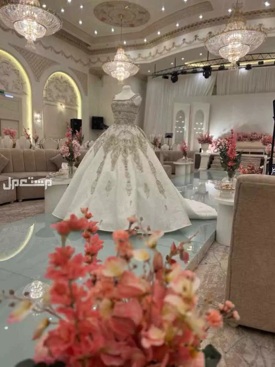 فستان عروسة انيق للبيع بسعر 3500 ريال سعودي