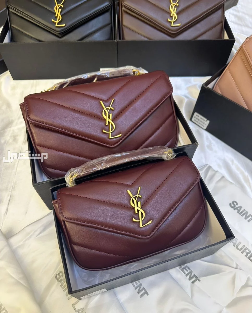 شنط ماركة سان لوران ماستر كوالتي حجمين