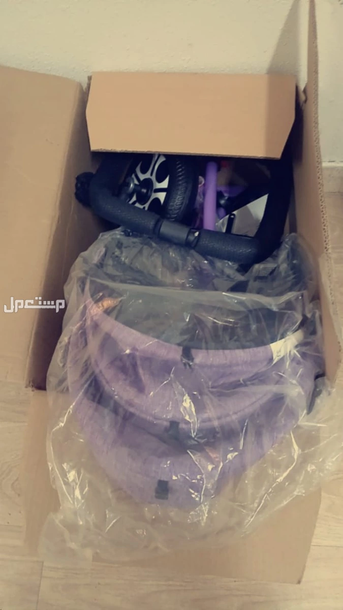 دراجة اطفال مع مظلة للبيع جديد