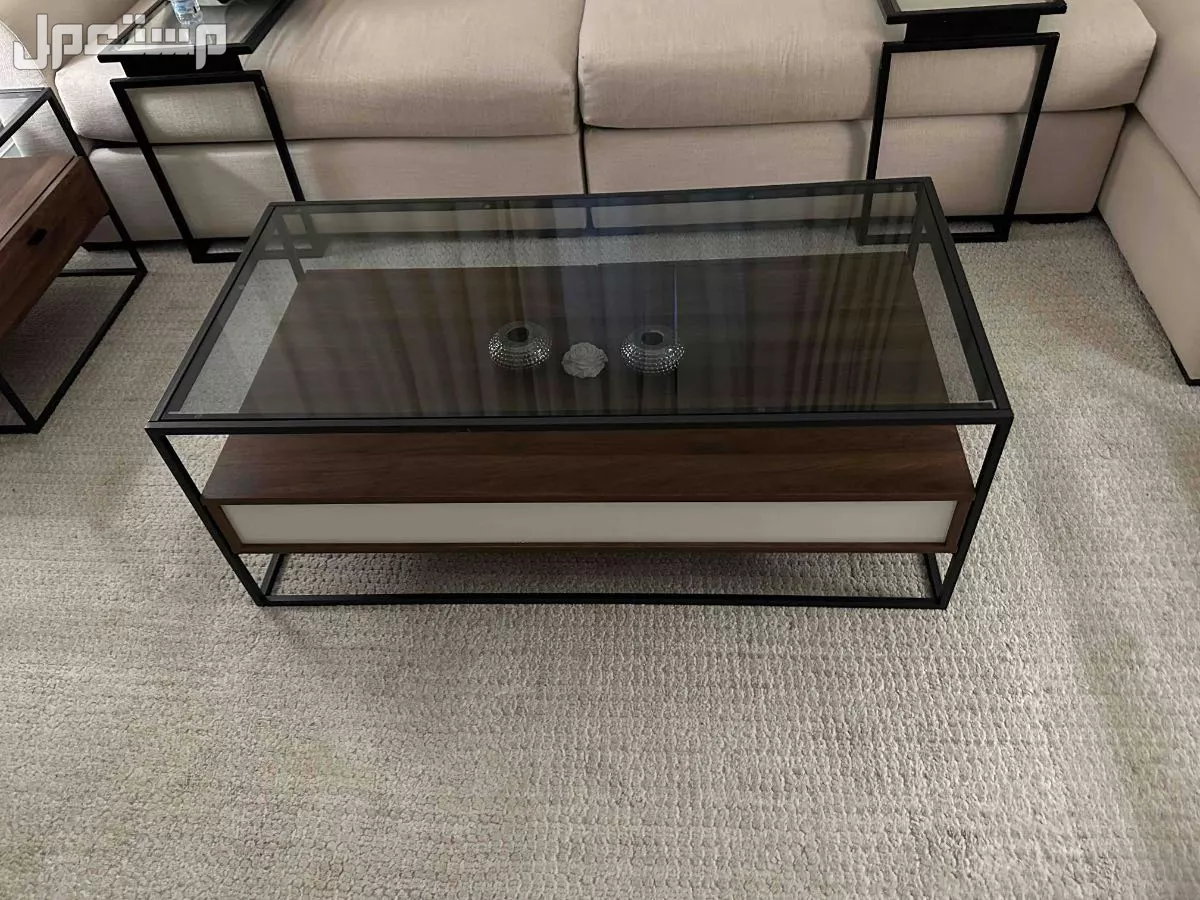 3 طاولات قهوة من وودي في الرياض بسعر 1650 ريال سعودي