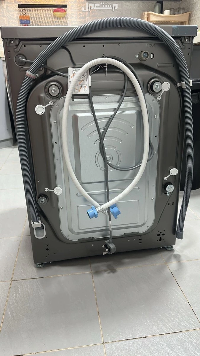 غسالة ملابس LG 10.5 kg جديدة بالكرتون والفاتورة  سبب البيع \ عدم الحاجة في الرياض بسعر 3 آلاف ريال سعودي