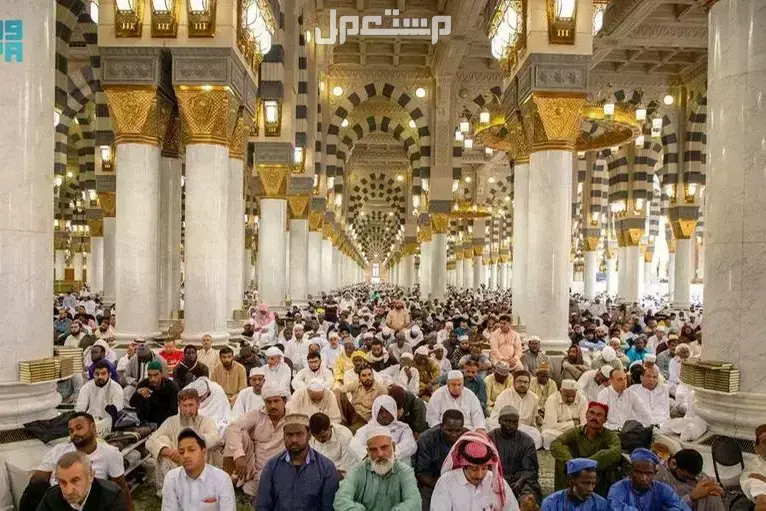 جدول مواقيت الصلاة في السعودية 1447 لشهر محرم الصلاة في السعودية 1447