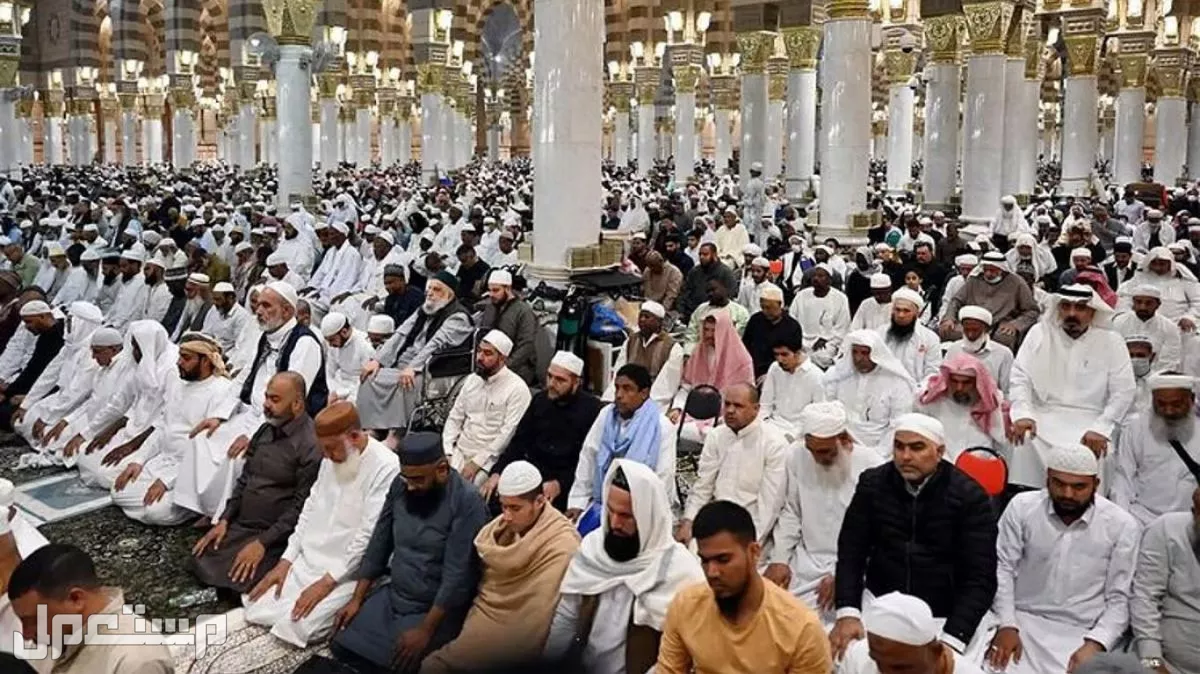 جدول مواقيت الصلاة في السعودية 1447 لشهر محرم صلاة الجماعة في السعودية 1447