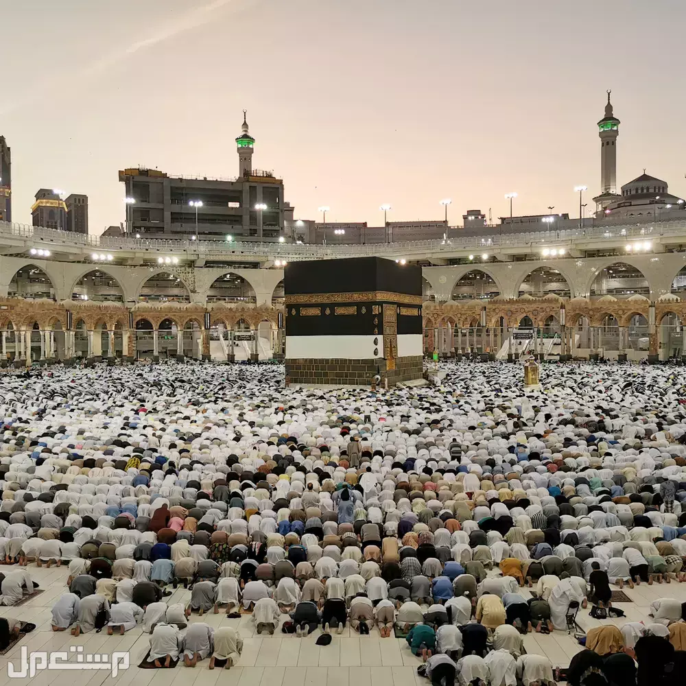 جدول مواقيت الصلاة في السعودية 1447 لشهر محرم الصلاة بالحرم المكي في شهر محرم